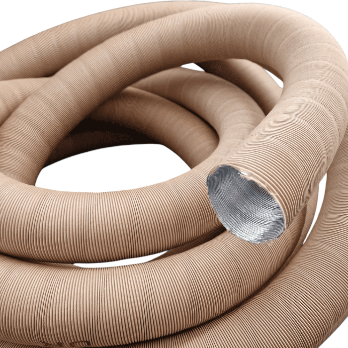 Truma 65mm ducting close up