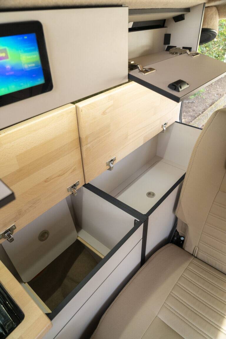 VW Campervan kitchen drawer