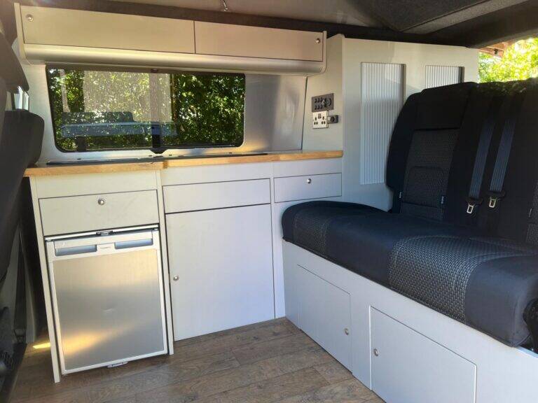 VW Campervan kitchen design